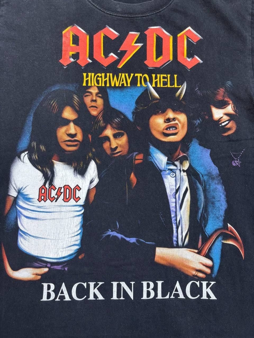 Vintage Vintage AC/DC "Highway To Hell / Back In Black" Double Size US M / EU 48-50 / 2 - 4 Thumbnail
