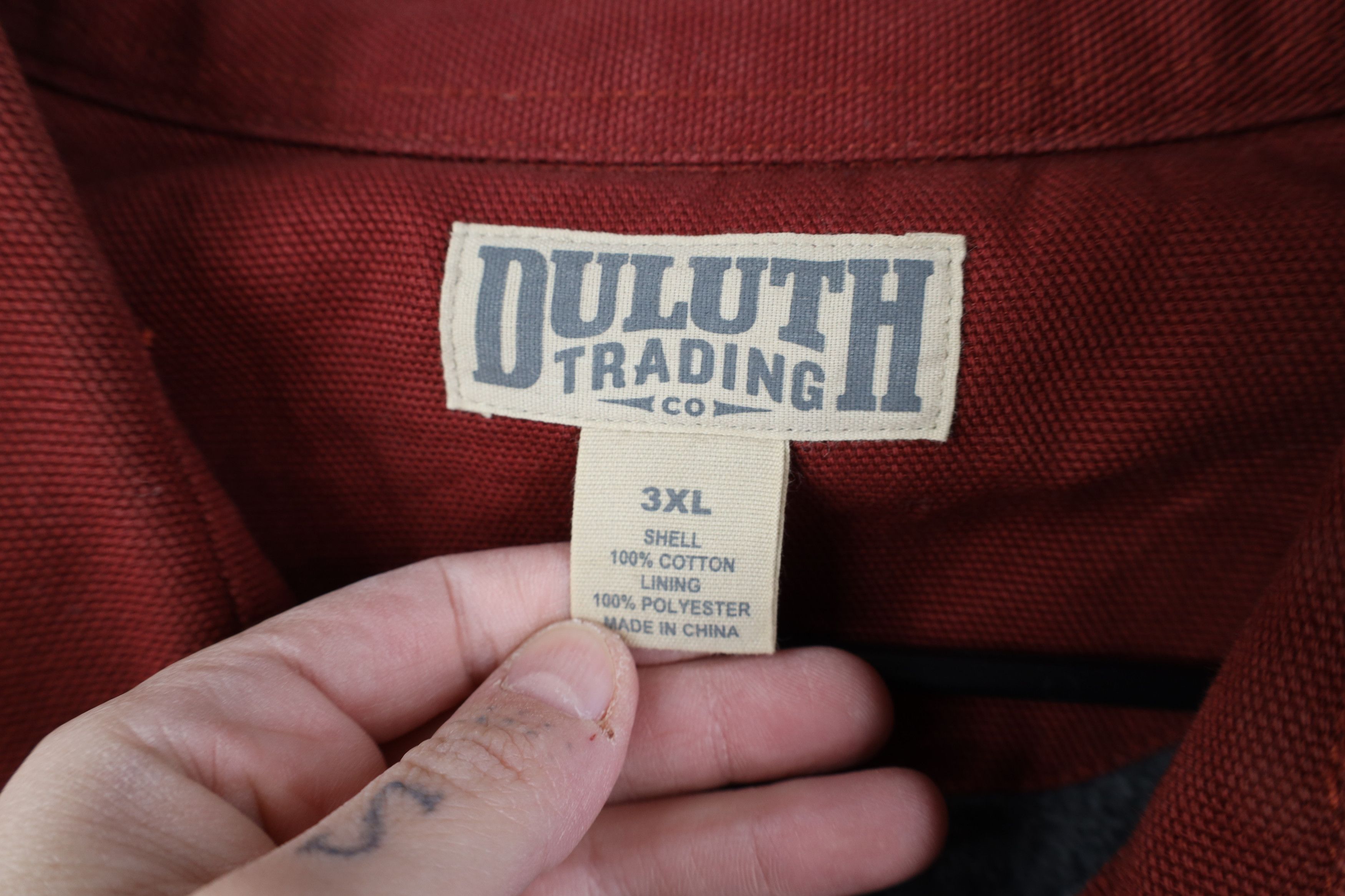 Duluth Trading Company Duluth Trading Co Hanger Bender Fire Hose Shirt Jacket Jac Size US XXL / EU 58 / 5 - 9 Thumbnail