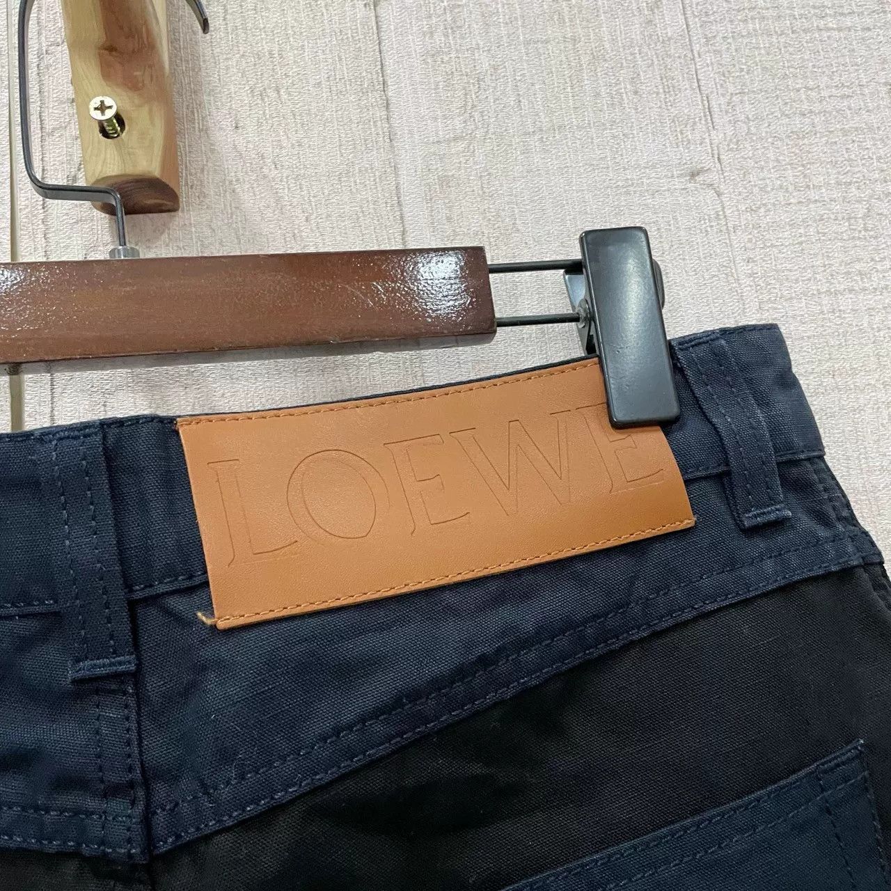 Loewe LOEWE Black Blue Cropped Pants Size US 28 / EU 44 - 3 Thumbnail