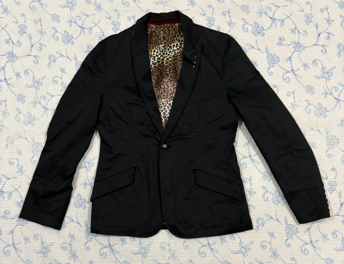 PPFM PPFM Coat Leopard Inner Inside Blazer Jacket Size US L / EU 52-54 / 3 - 1 Thumbnail