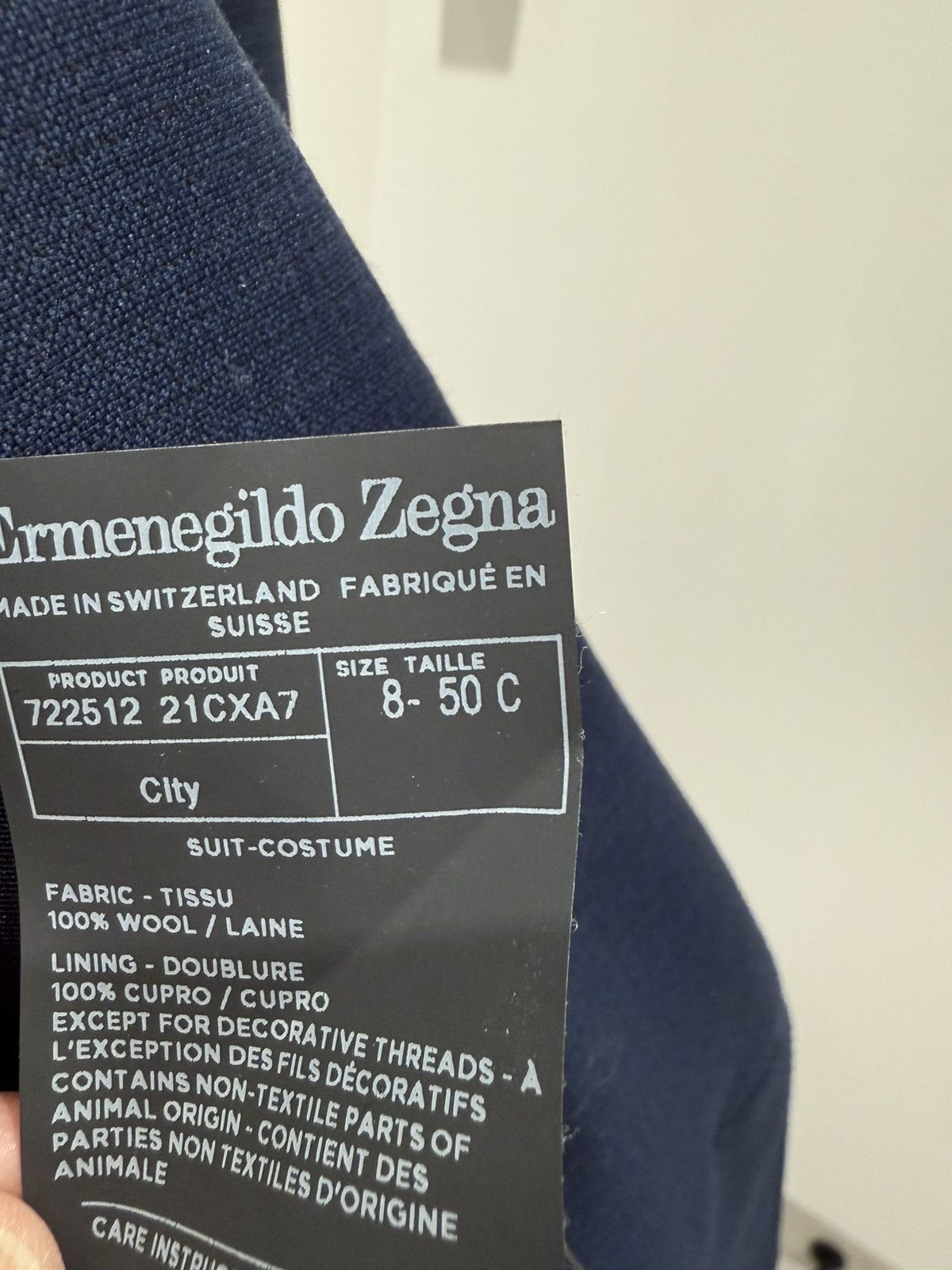 Ermenegildo Zegna Suit 40S