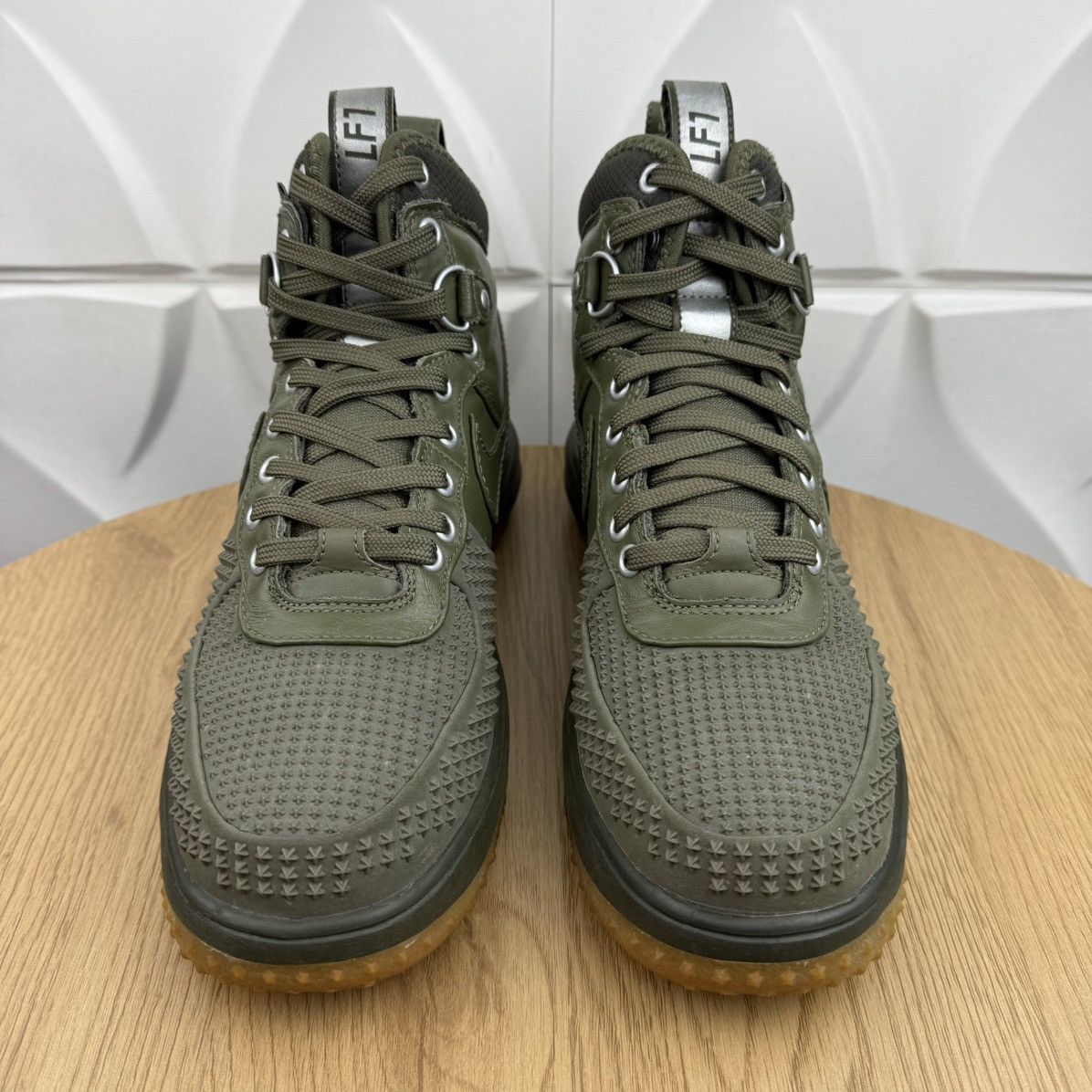 Nike NIKE Sneakers Lunar Force 1 Duck Boot Medium Olive Gum Size US 8 / EU 41 - 3 Thumbnail