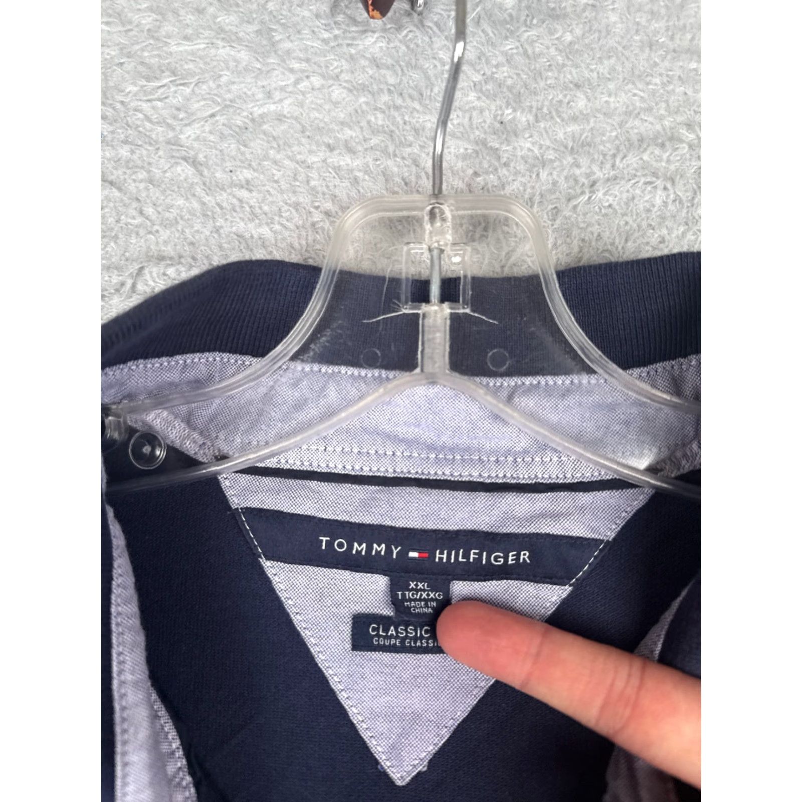 Tommy Hilfiger Tommy Hilfiger Polo Shirt Men 2XL Blue Classic Fit Short Sleeve Cotton Polo Shirt 2XL Mens Classic Polo Shirt Clothing Mens Polo Shirt Blue Size US XXL / EU 58 / 5 - 7 Thumbnail