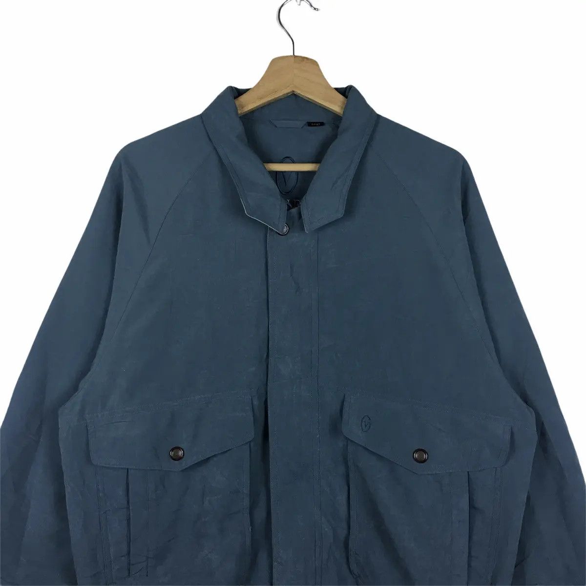 Vintage Vtg GIANNI VALENTINO Baracuta Jacket Parka Trench Outdoor Size US L / EU 52-54 / 3 - 2 Thumbnail