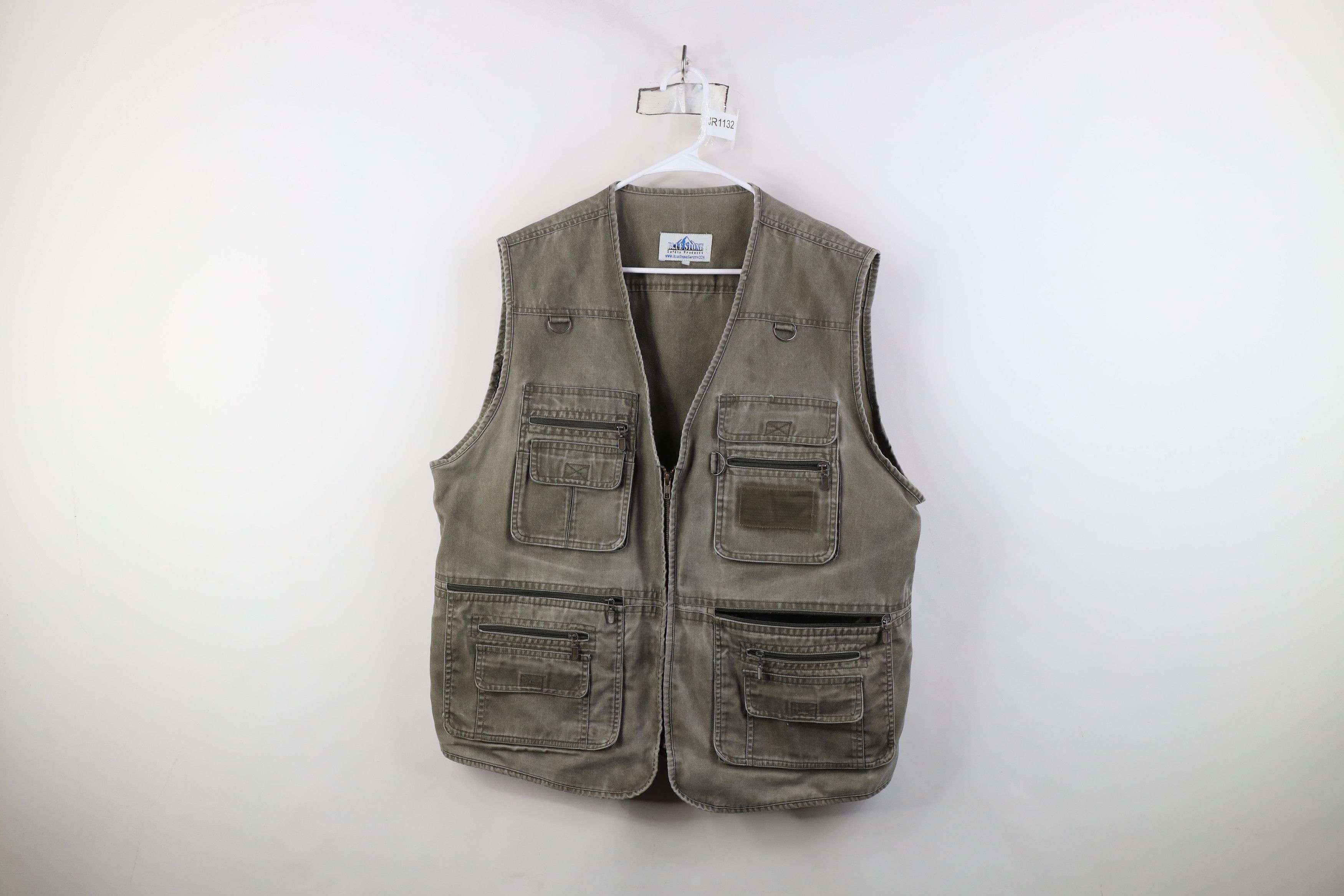 Vintage Vintage 90s Y2K Streetwear Conceal Carry Vest Jacket Size US XXL / EU 58 / 5 - 1 Thumbnail