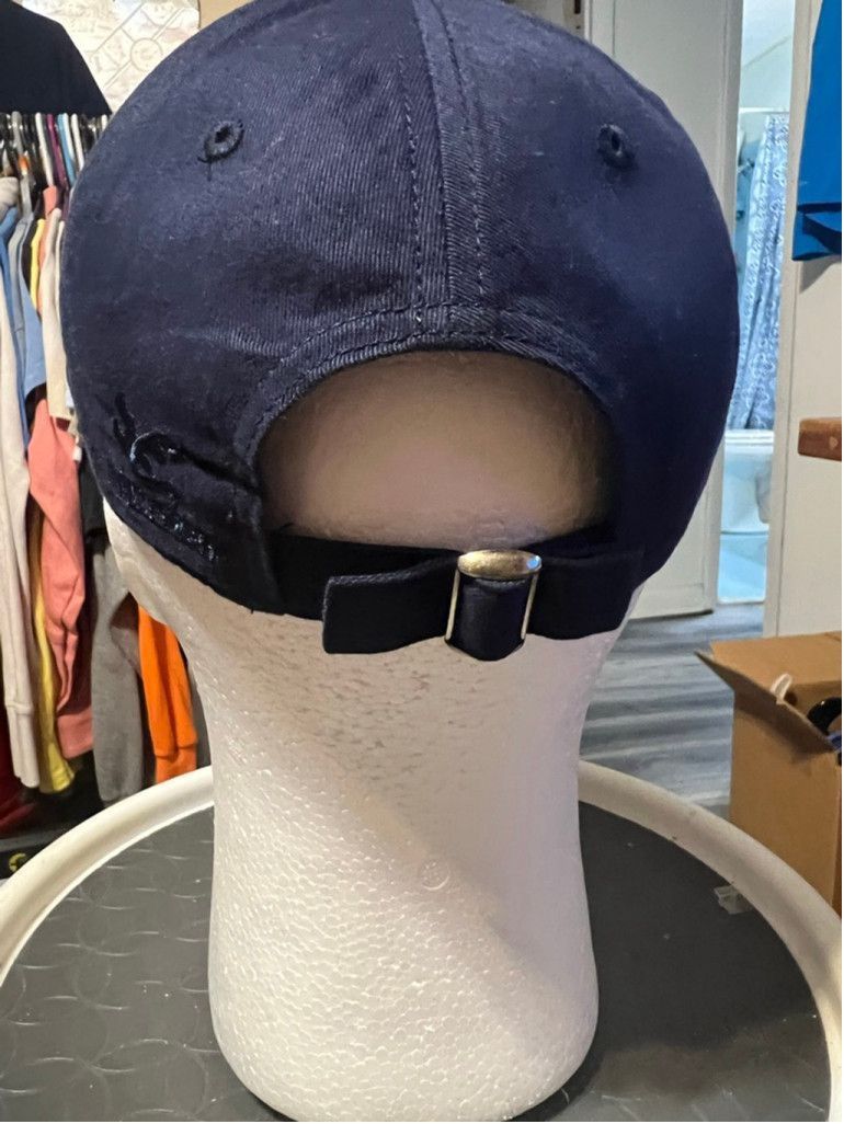 Chase Authentics Men's Chase Authentics Navy Blue Silver 24 Drivers Line Hat Size ONE SIZE - 3 Thumbnail