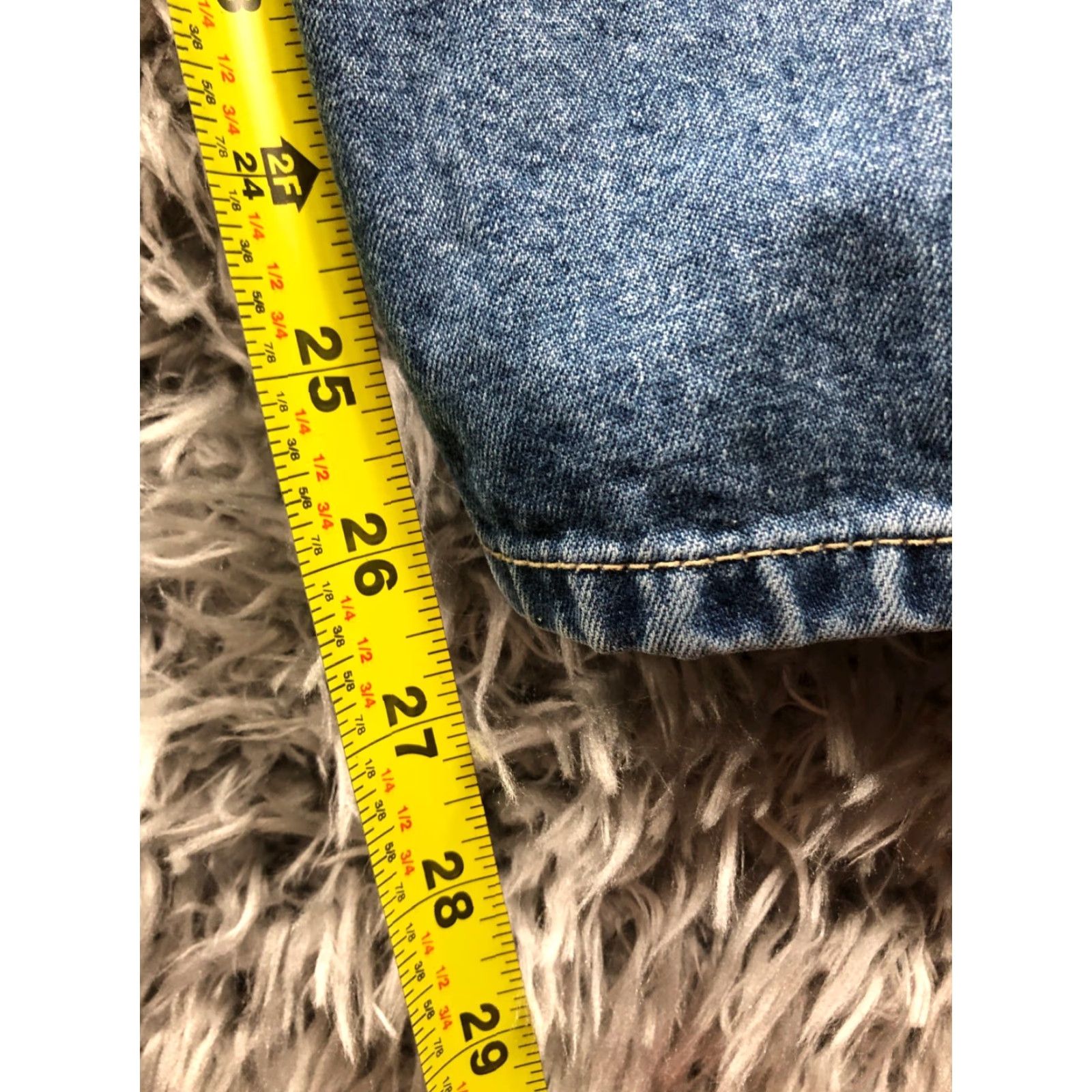 Gloria Vanderbilt Gloria Vanderbilt Signature Label Mom Jeans 14P Petite Womens Blue Denim Size 36" / US 14 / IT 50 - 3 Thumbnail