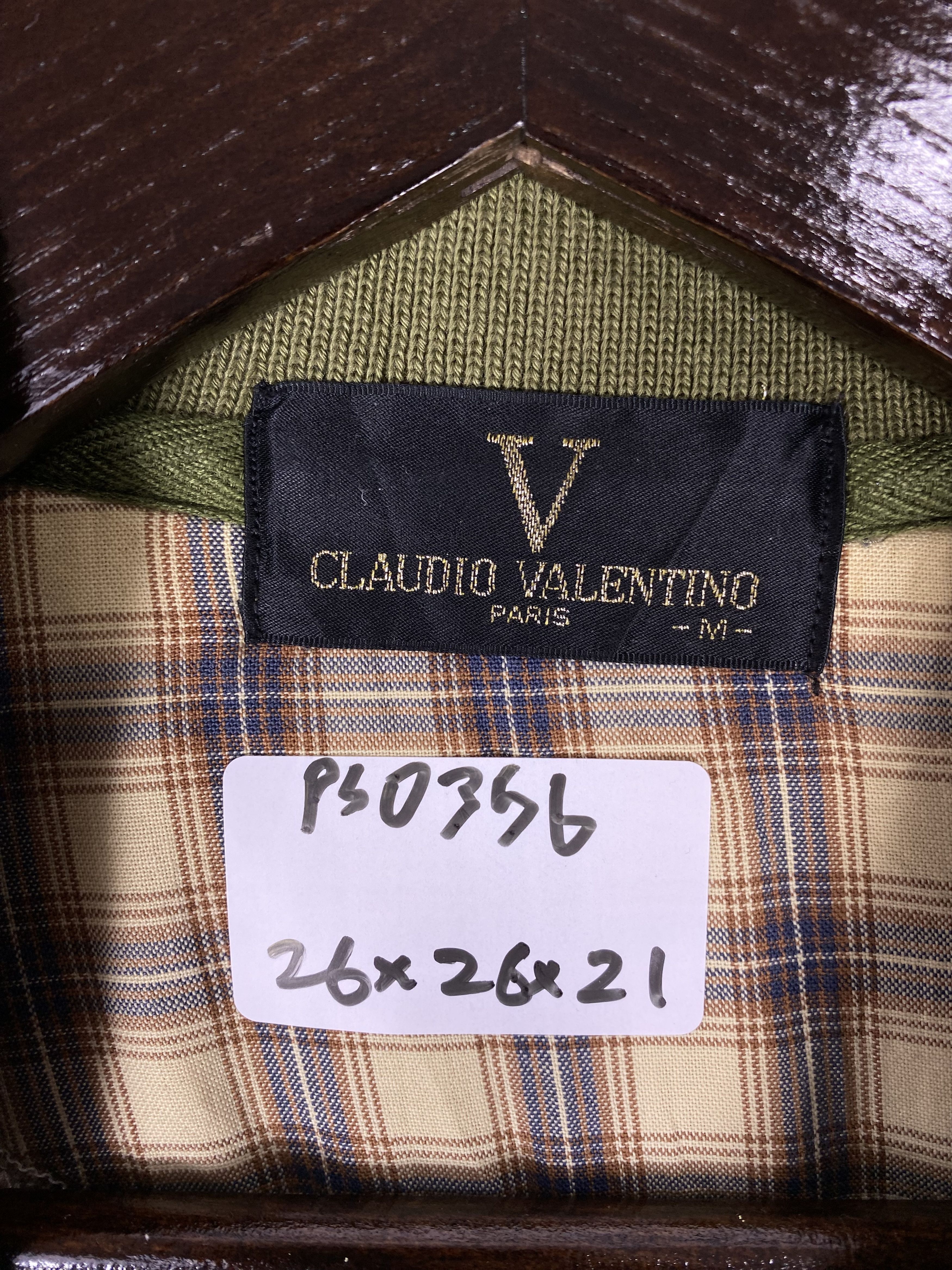 Designer Vintage Claudio Valentino Jacket PS0356 Size US M / EU 48-50 / 2 - 9 Thumbnail
