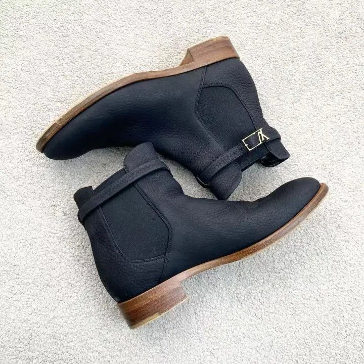 Louis Vuitton Louis Vuitton Stylish Black Ankle Boots -2508 Size US 6 / IT 36 - 4 Thumbnail