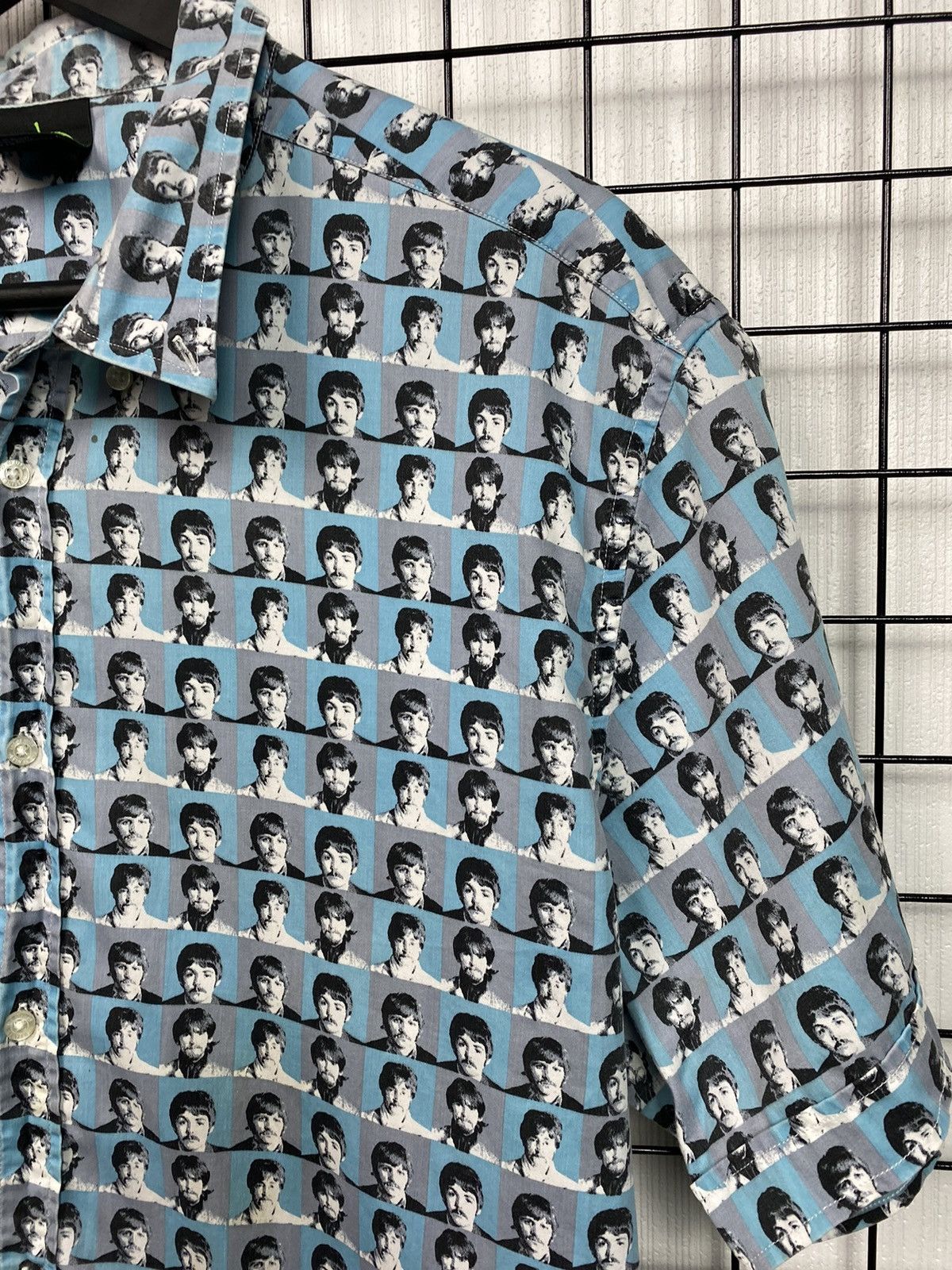 Band Tees The Beatles monogram faces shirt All over print Men oversize Size US XXL / EU 58 / 5 - 5 Thumbnail