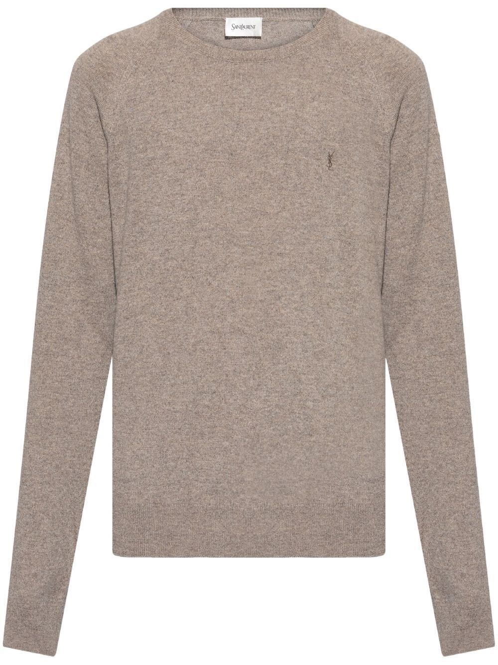 Saint Laurent Paris Crew-Neck Sweater Size US S / EU 44-46 / 1 - 1 Thumbnail