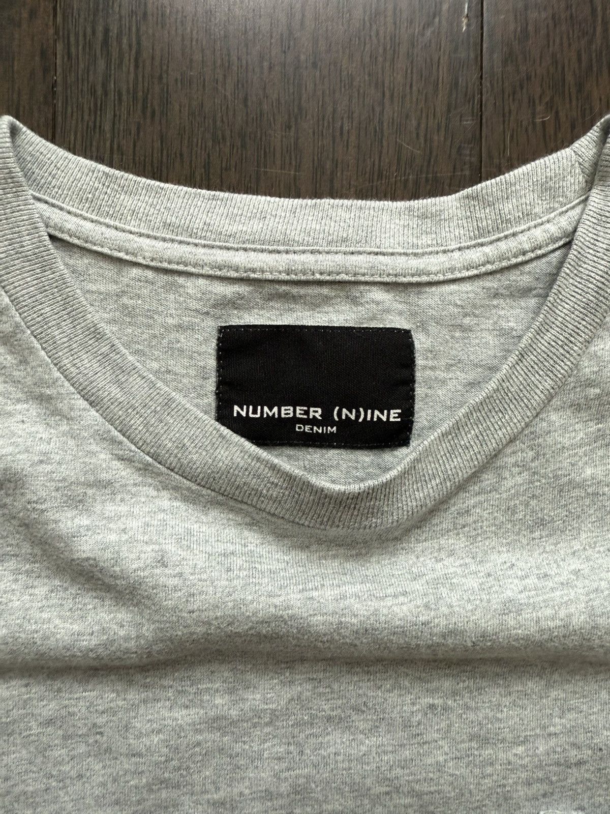 Number (N)ine Number (n)ine Grey Pocket Tee Size US XL / EU 56 / 4 - 4 Thumbnail