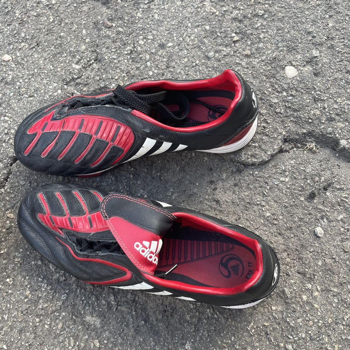 Adidas × Pro Player × Vintage Adidas Mundial goal train Leather boots Shoes predator turf Size US 7.5 / EU 40-41 - 3 Thumbnail
