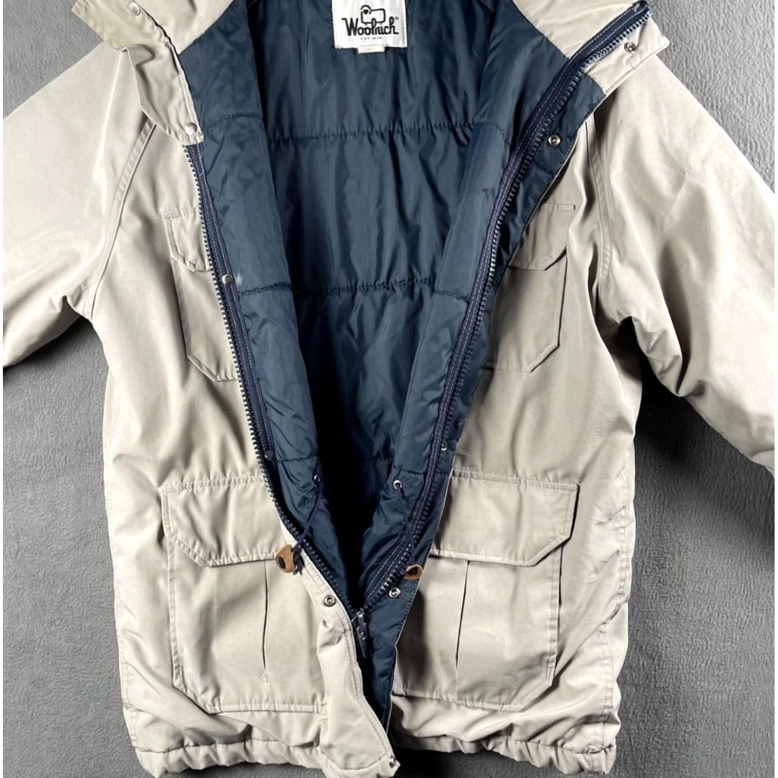 Vintage Woolrich Jacket Mens L Gray Thinsulate Insulated Outdoor Parka Made USA Size US L / EU 52-54 / 3 - 3 Thumbnail