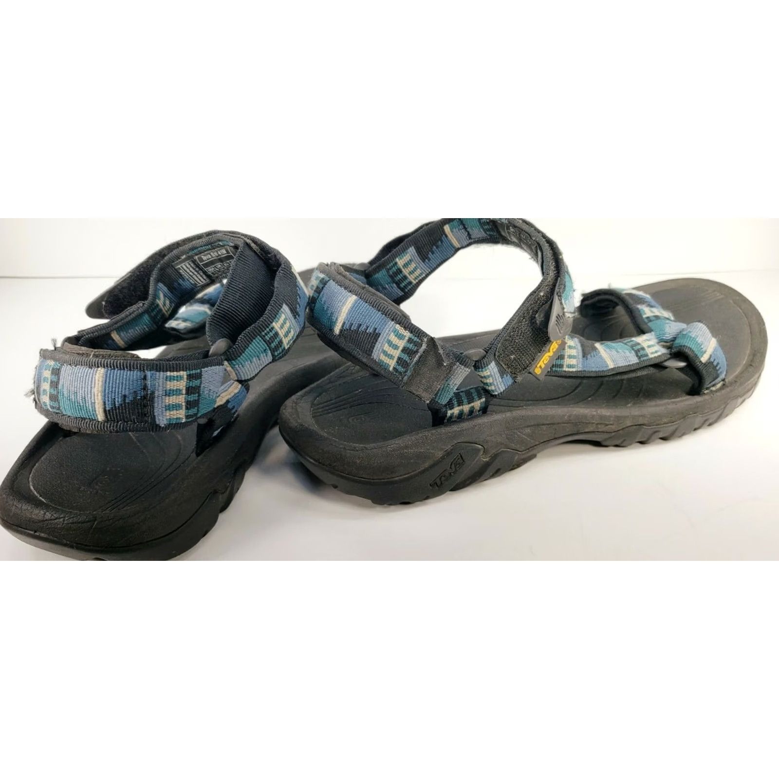 Teva Teva Hurricane XLT M Peaks Blue Gray Multicolor Geometric Pattern Sandal 11 Mens 4156 Size ONE SIZE - 6 Thumbnail
