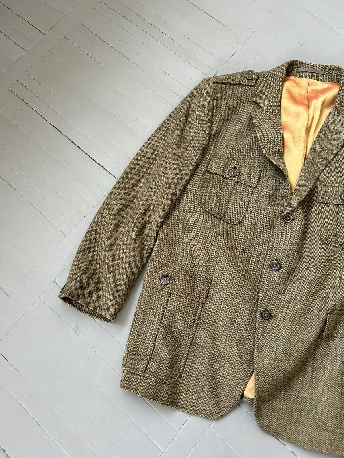 Japanese Brand × Vintage Gibson wool blazer England Size 44R - 4 Thumbnail