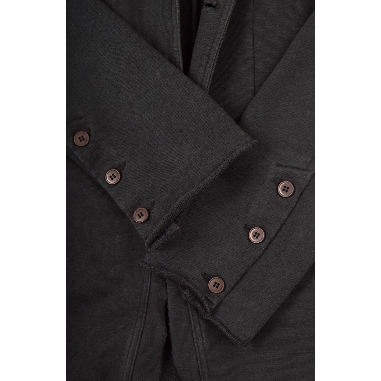 Vintage Thom Krom M SJ 71 Long Blazer Designer Cotton Coat Cardigan, Size M-L, Black, Cotton, Coat, Men Size US L / EU 52-54 / 3 - 7 Thumbnail
