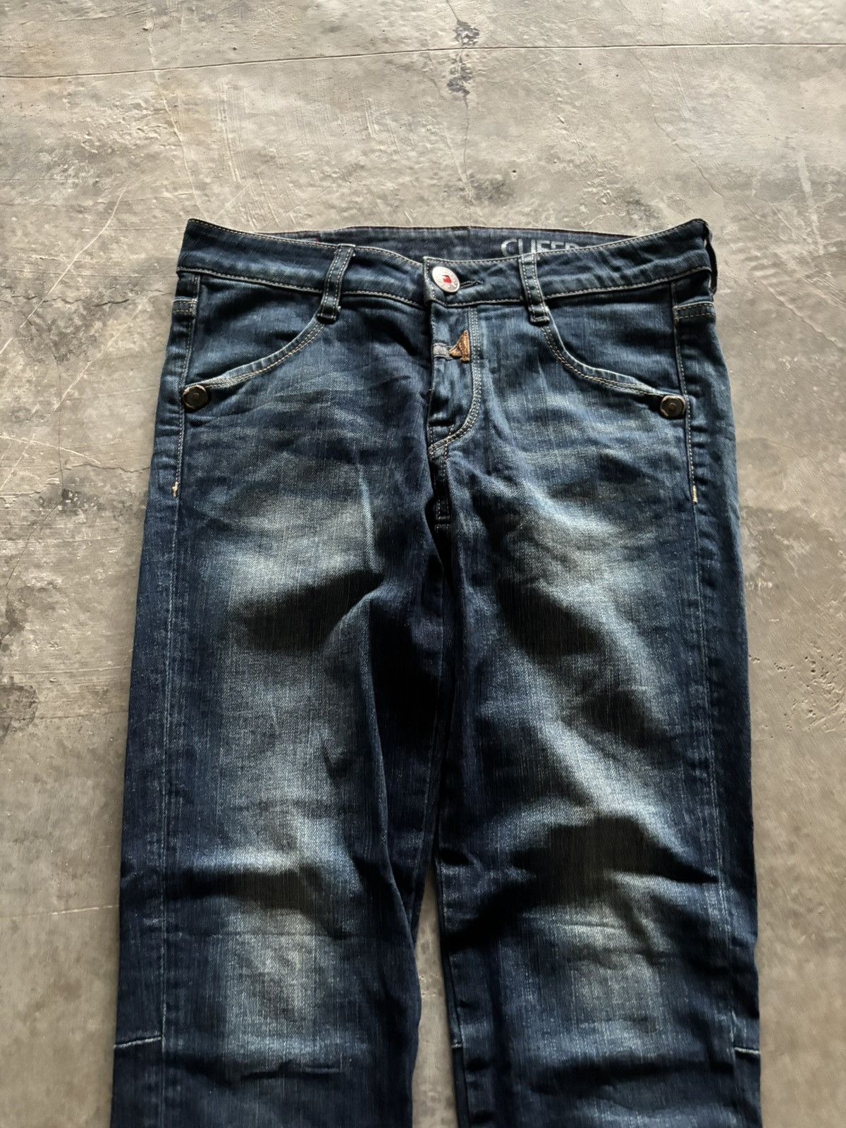 Marithe + Francois Girbaud RARE MFG marithe francois girbaud skinny slim easy foldable Size 29" - 10 Thumbnail