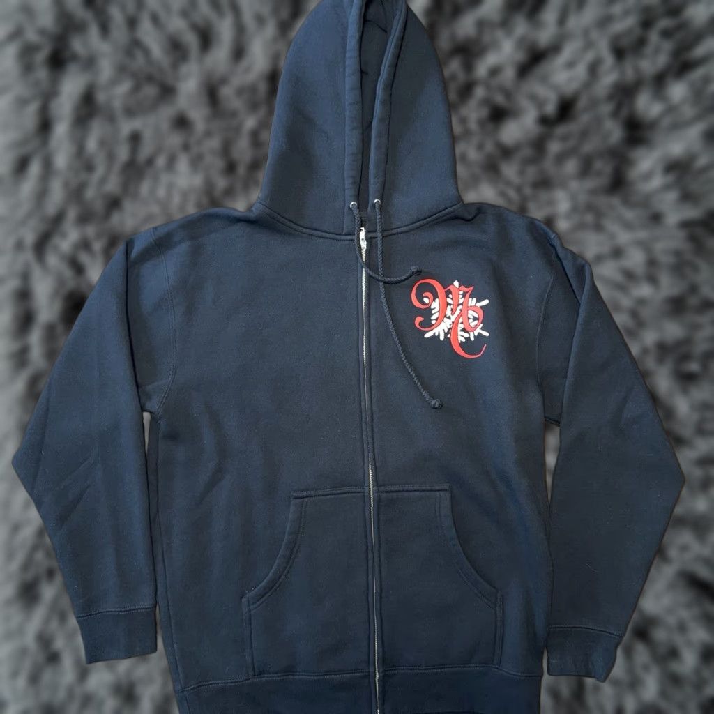 Vintage Mariah Carey Official Merry Christmas One & All Tour Zip Up Hoodie Large Size L / US 10 / IT 46 - 1 Thumbnail