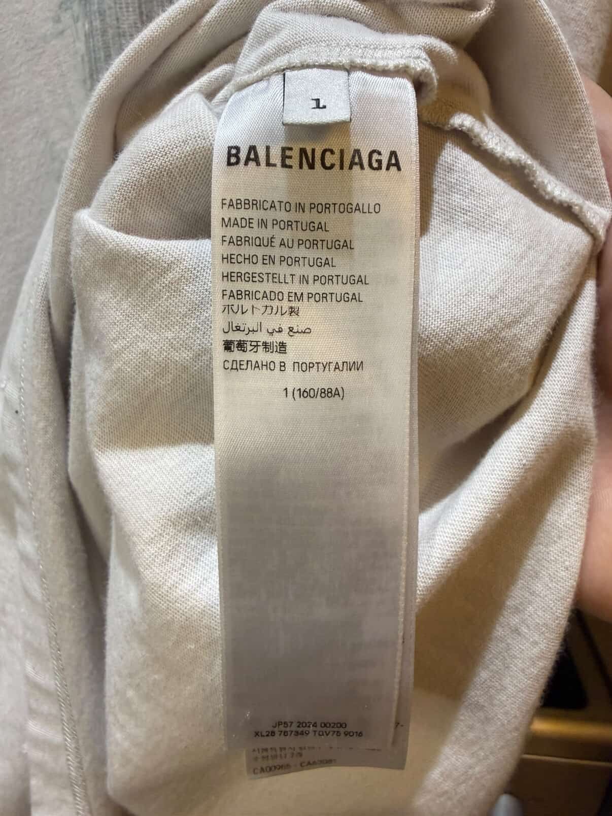 Balenciaga Balenciaga Ginza Tokyo Exclusive T-Shirt Size US S / EU 44-46 / 1 - 6 Thumbnail
