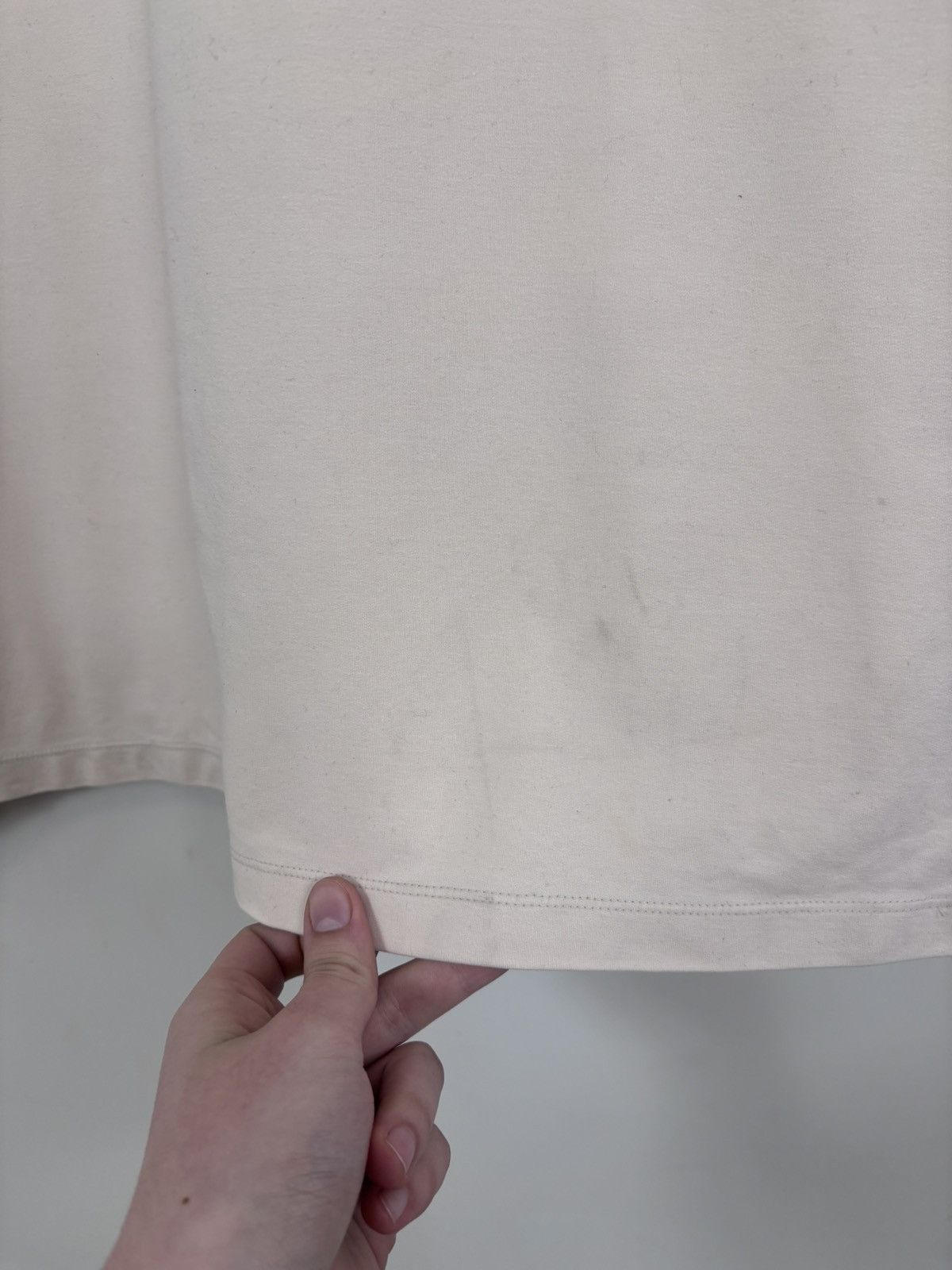 Valentino Vintage Valentino Sport Men’s Ivory Pink Long Sleeve T-Shirt Size US L / EU 52-54 / 3 - 6 Thumbnail