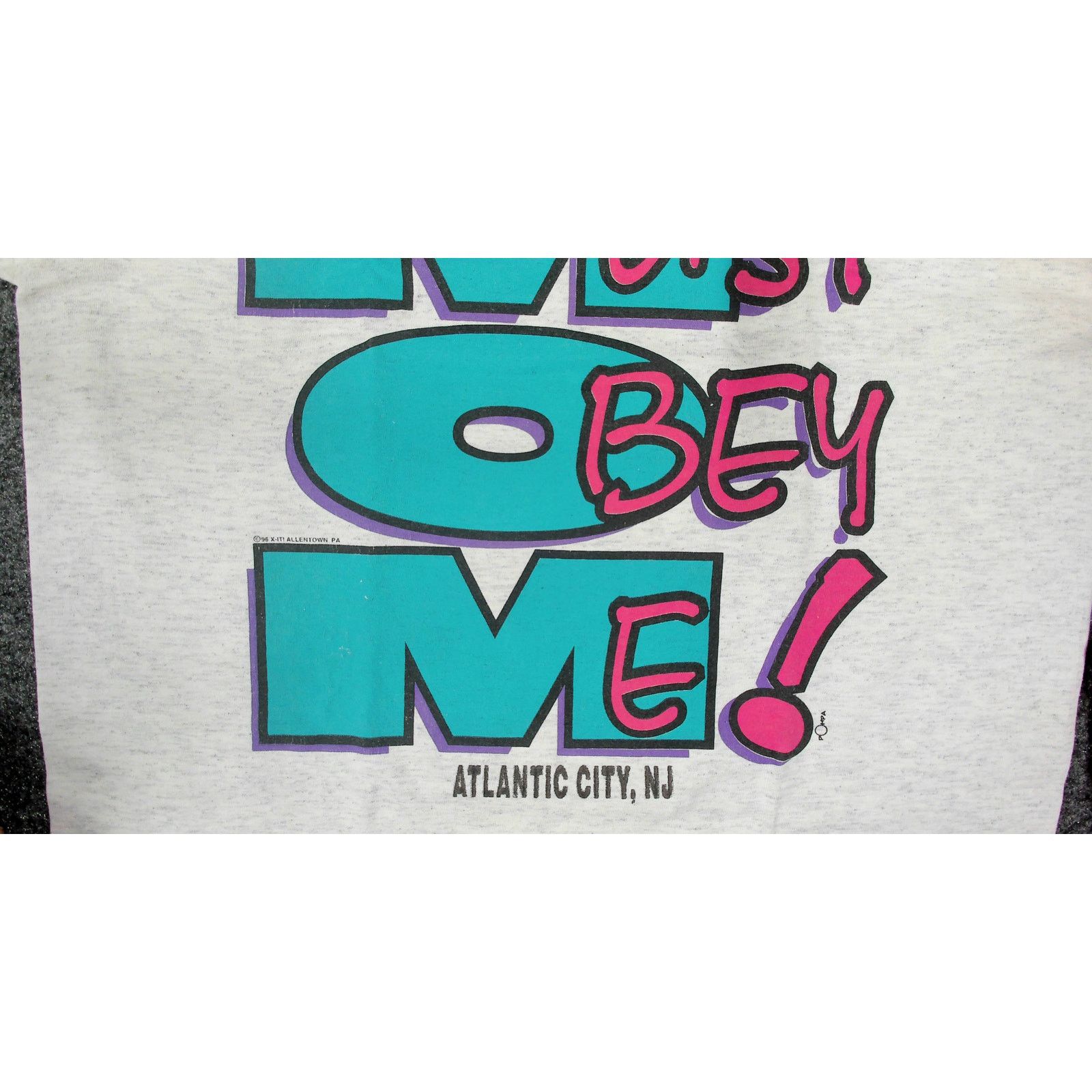 Vintage Vintage | 1996 "Must Obey Mom" Atlantic City Novelty Tee - M Size M / US 6-8 / IT 42-44 - 12 Thumbnail
