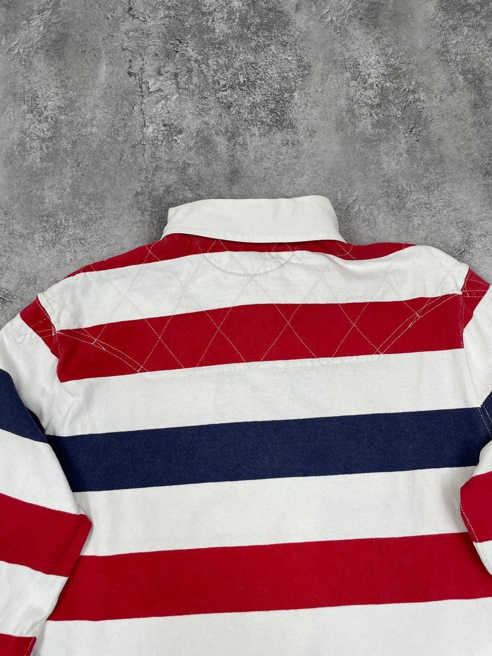 Polo Ralph Lauren Polo Ralph Lauren Men Rugby Shirt Custom Fit Striped Size US L / EU 52-54 / 3 - 8 Thumbnail