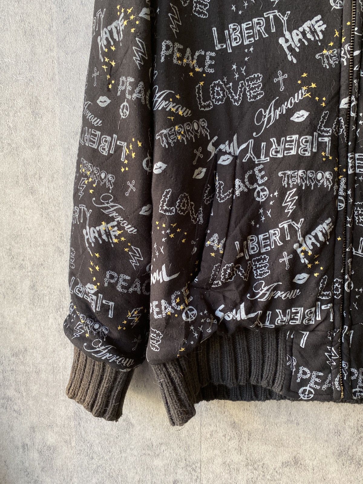 Arrow Arrow ARW Japan Fullprint Design Fur Hoodie Size US M / EU 48-50 / 2 - 8 Thumbnail