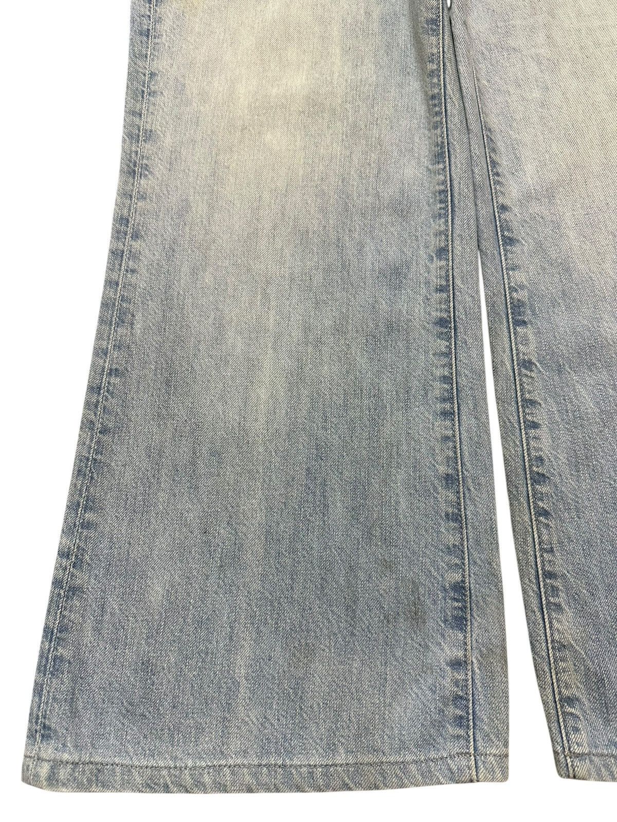 Uniqlo Vintage Japanese Uniqlo Faded Wash Style Wide Leg Baggy Jean Size US 30 / EU 46 - 7 Thumbnail