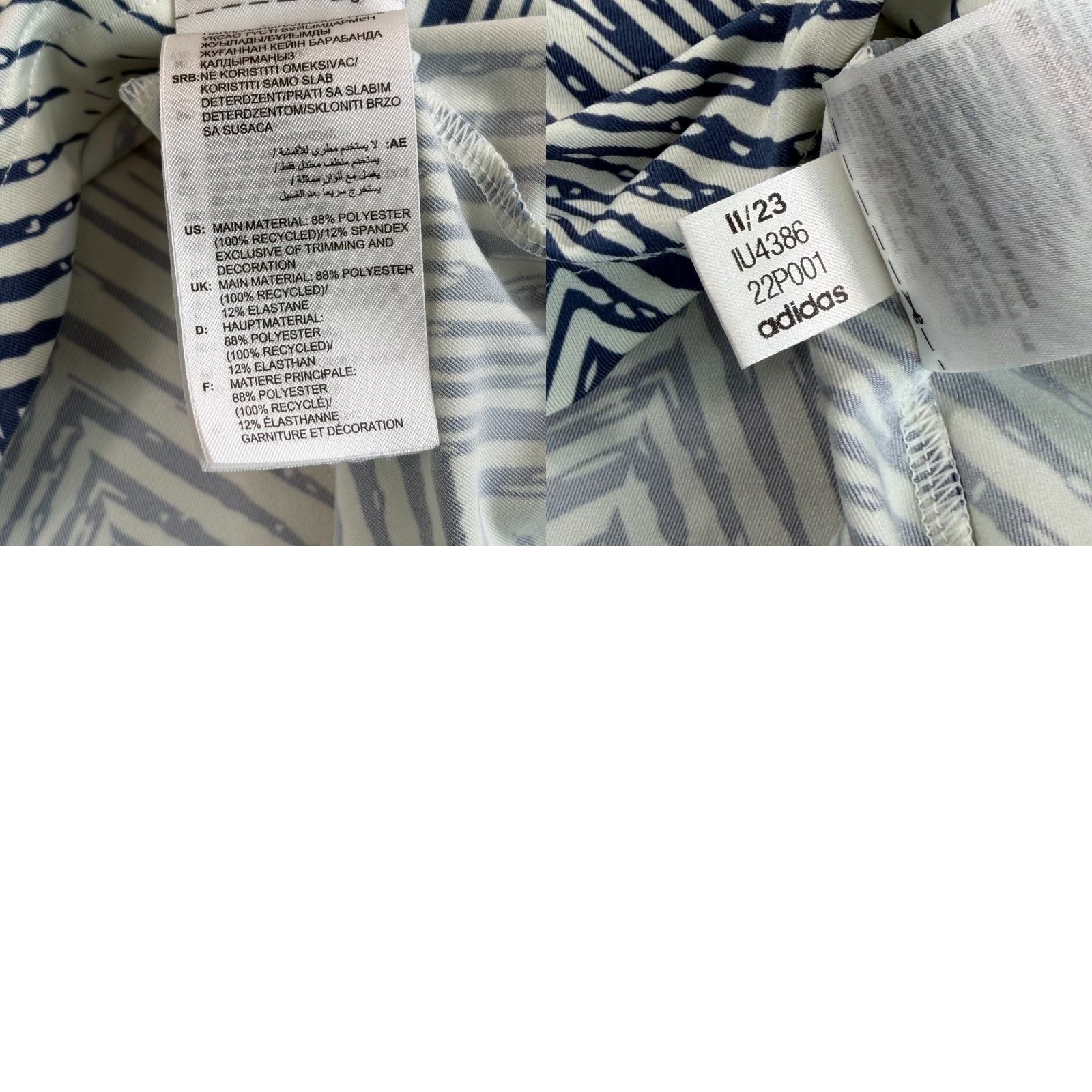 Adidas Adidas x Blue Hill Golf Club Ultimate 365 All Over Print Polo Shirt XL Short Sleeve Blue Polo Shirt Mens Regular Size US XL / EU 56 / 4 - 8 Thumbnail