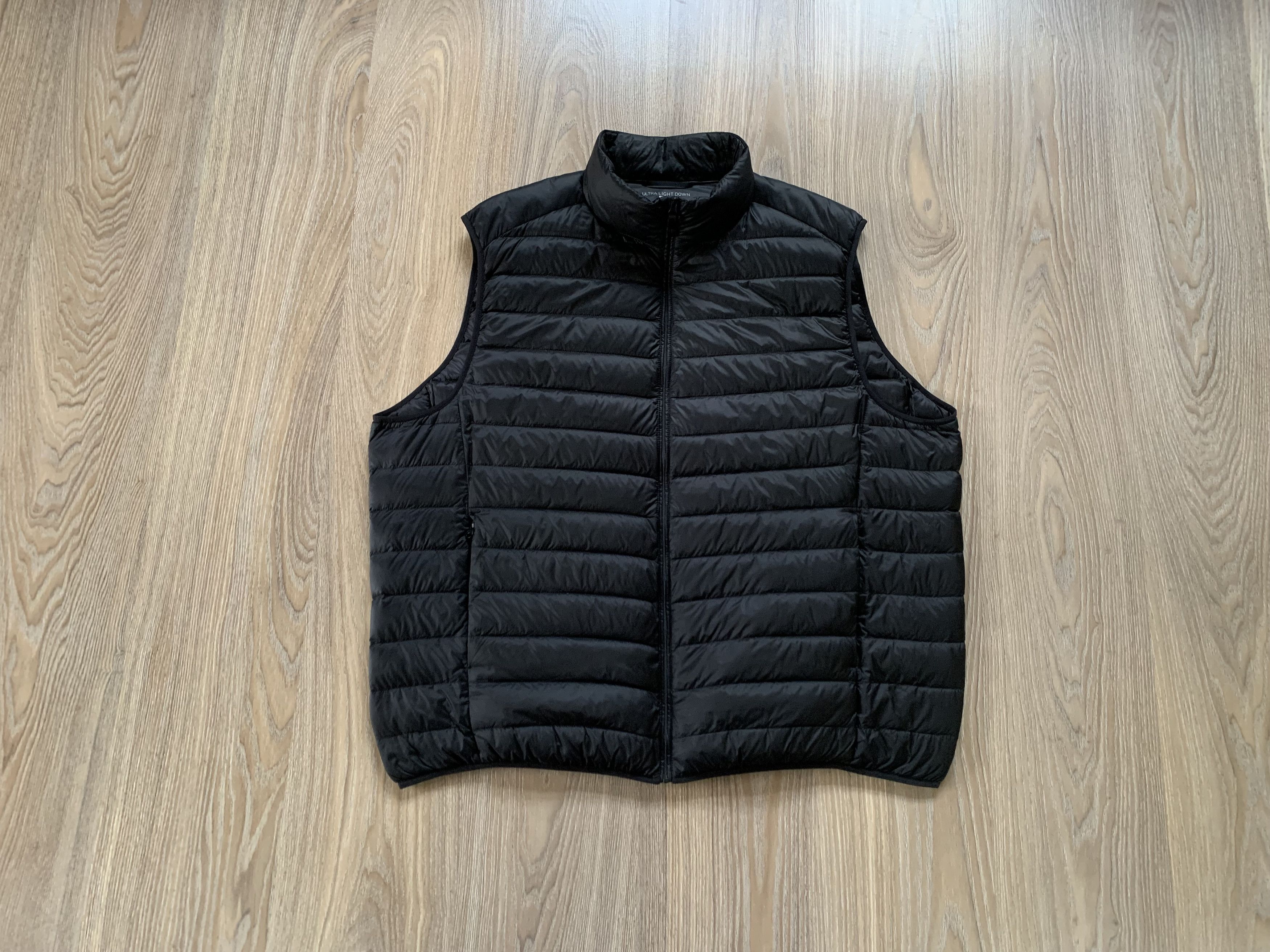 Uniqlo Uniqlo Ultra Light Black Down Vest Size US XXL / EU 58 / 5 - 1 Thumbnail