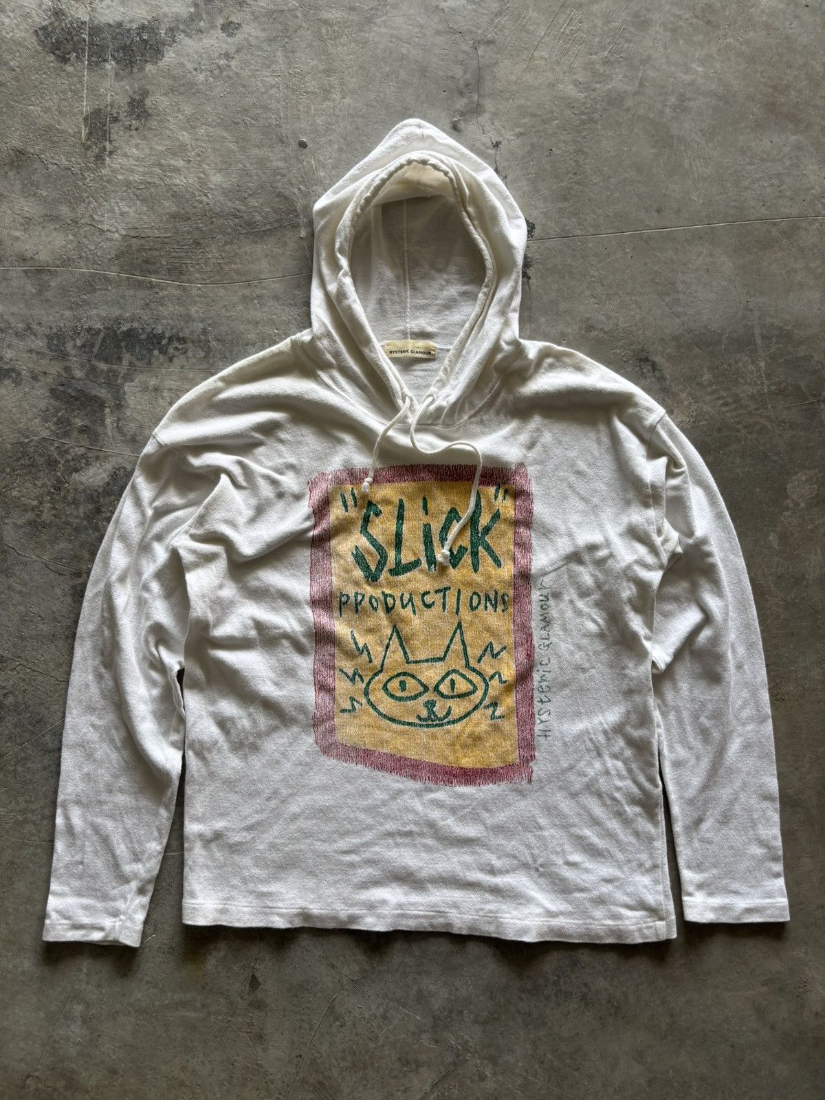Designer × Kamil Xabbas P4K x Joanne Robertson White Hoodie | Grailed