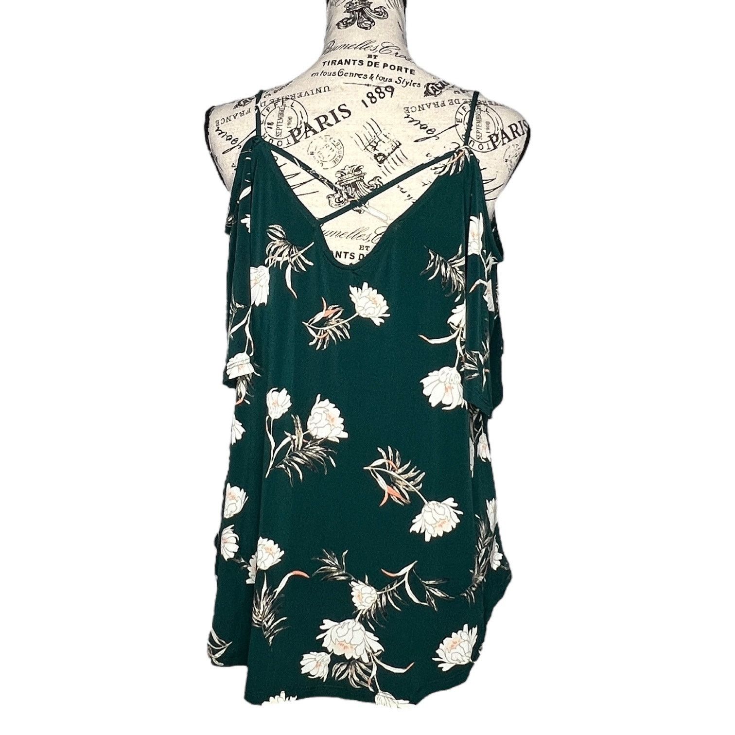 Other Valette Back Detail Knit Tank Top Stitch Fix Cold Shoulder Size L / US 10 / IT 46 - 5 Thumbnail