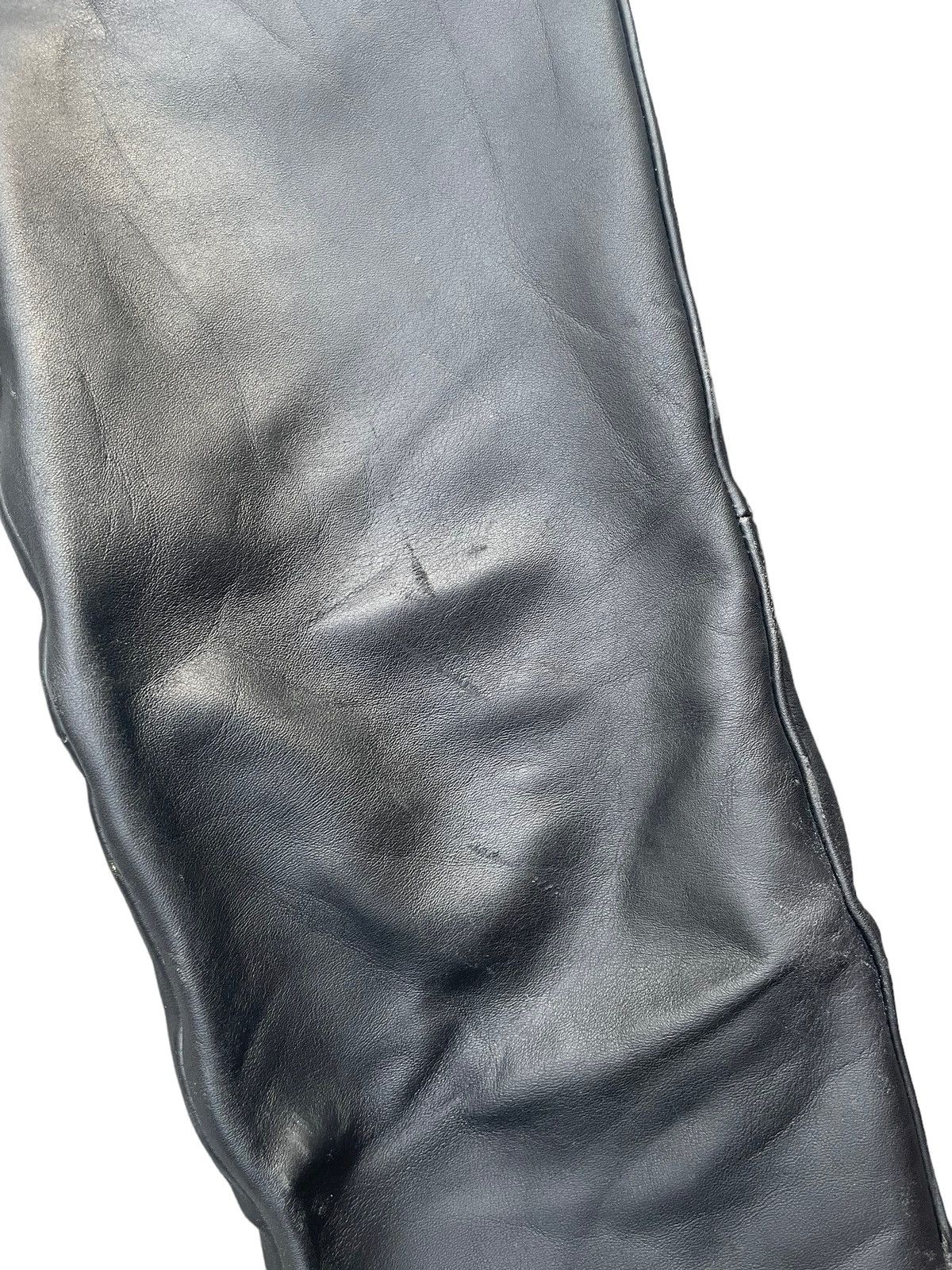If Six Was Nine × Japanese Brand × Leather Vintage Nankai Leather Pant Size US 32 / EU 48 - 4 Thumbnail