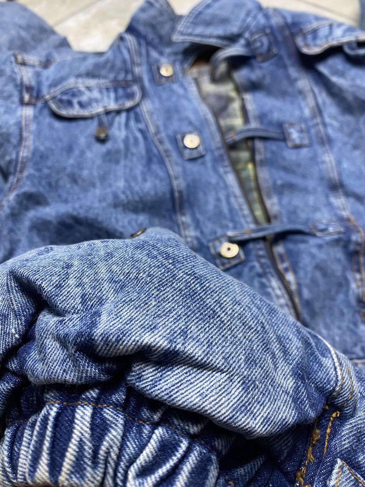 Vintage Selaster Vintage Denim Bomber Jacket Pit22 Size US L / EU 52-54 / 3 - 18 Thumbnail