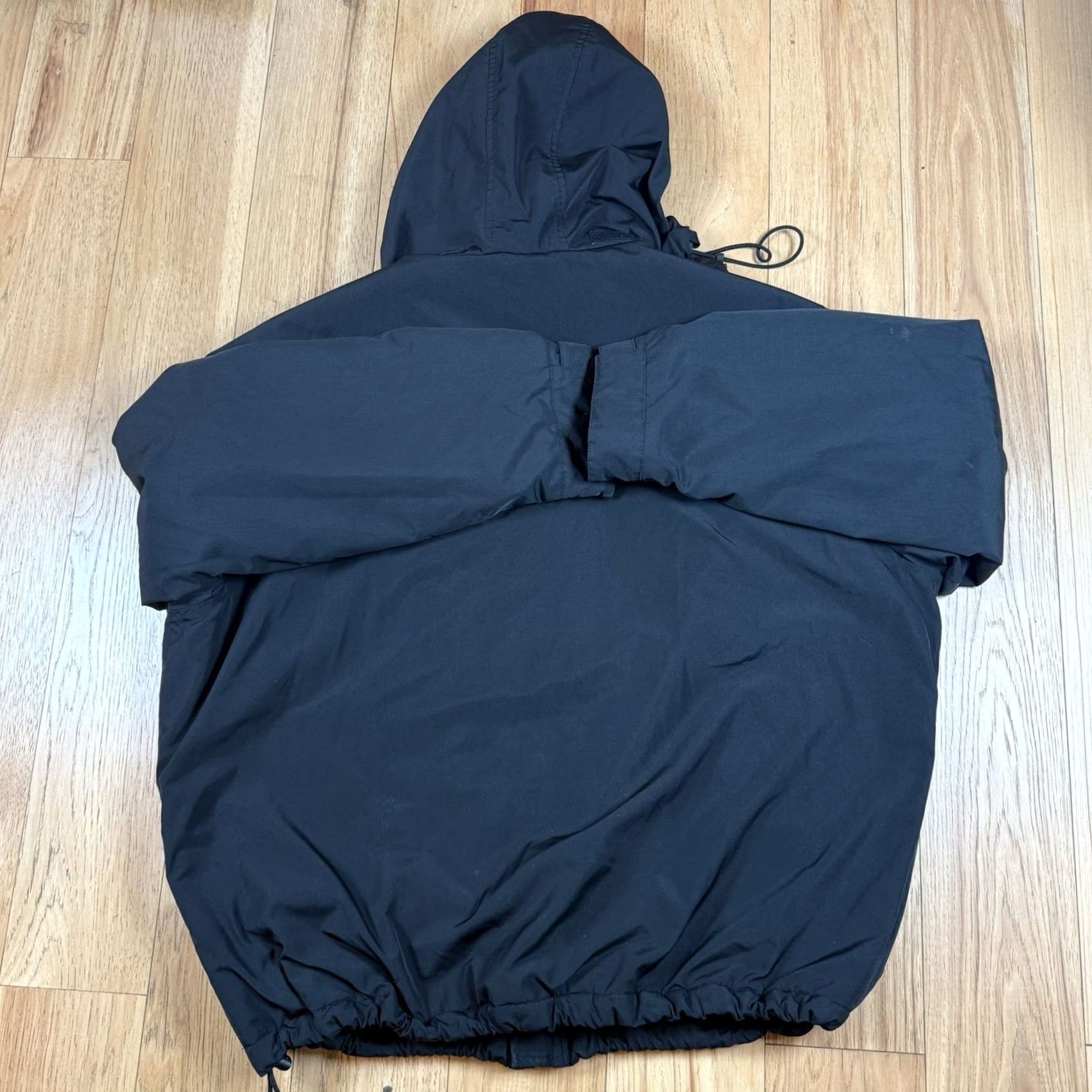 Ralph Lauren VINTAGE Ralph Lauren Rain Jacket Flannel Lined Black Zip XL Mens Jacket Size US XL / EU 56 / 4 - 7 Thumbnail