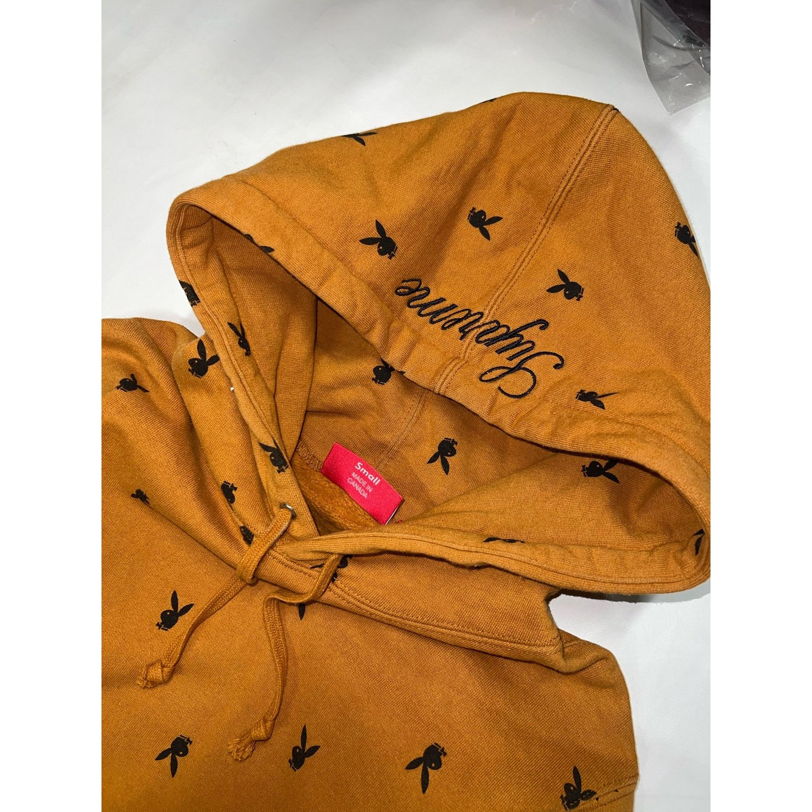 Playboy × Supreme Supreme FW15 Playboy Bunny Hoodie Size US S / EU 44-46 / 1 - 2 Thumbnail