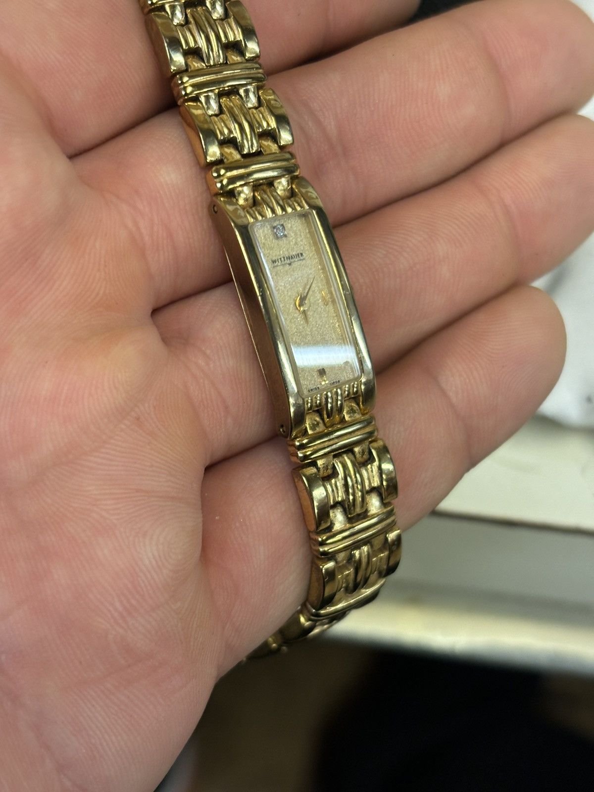 Wittnauer Wittnauer A3 Sapphire Crystal Gold Tone Women’s Watch! Size ONE SIZE - 3 Thumbnail