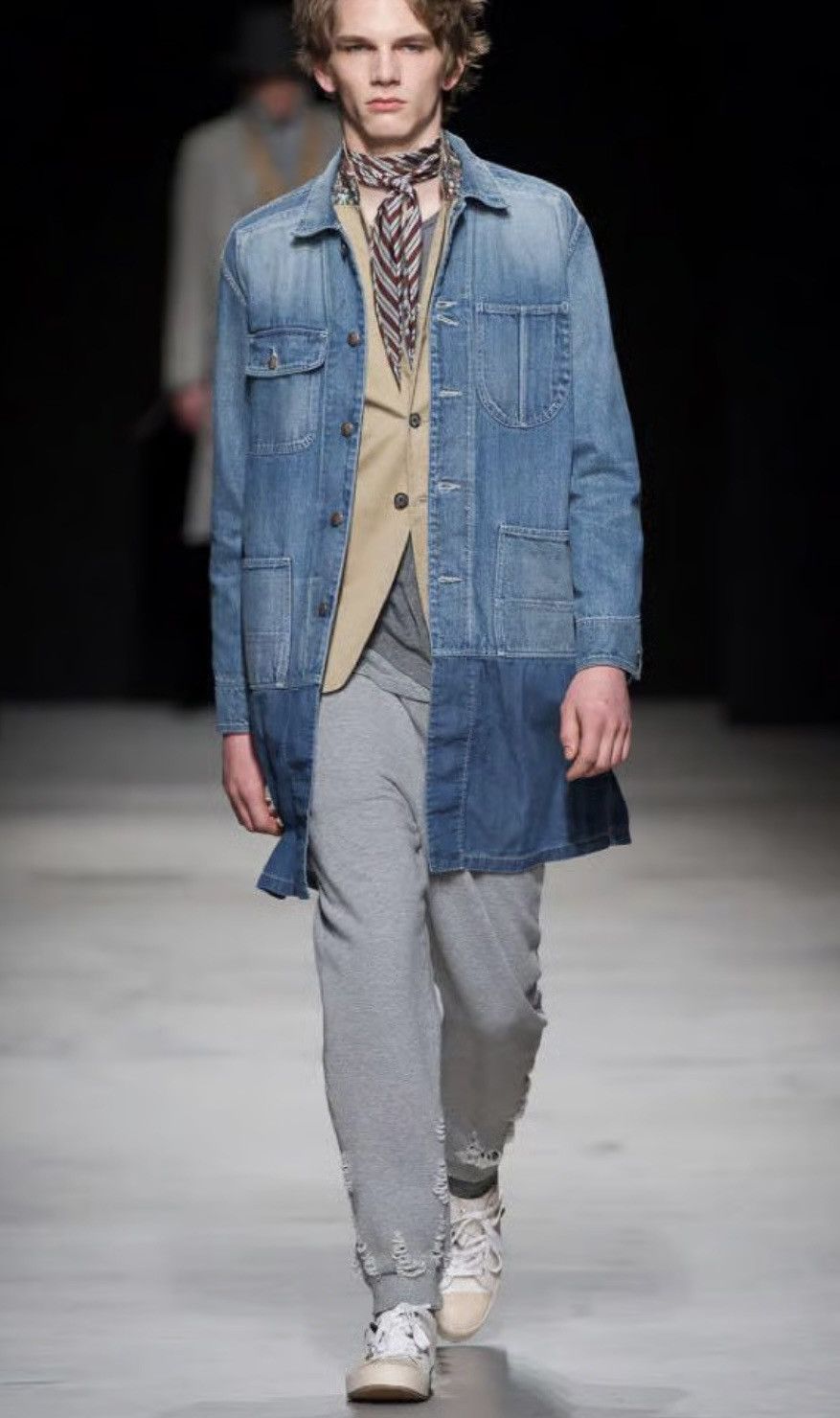 Maison MIHARA YASUHIRO 🔥🔥🔥ARCHIVE AW15 MIHARAYASUHIRO DENIM JACKET Size US M / EU 48-50 / 2 - 1 Thumbnail
