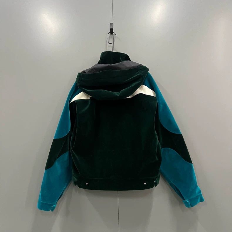 Louis Vuitton Louis Vuitton Color-block velvet logo jacket 2502-Nextarrow Size US L / EU 52-54 / 3 - 2 Thumbnail