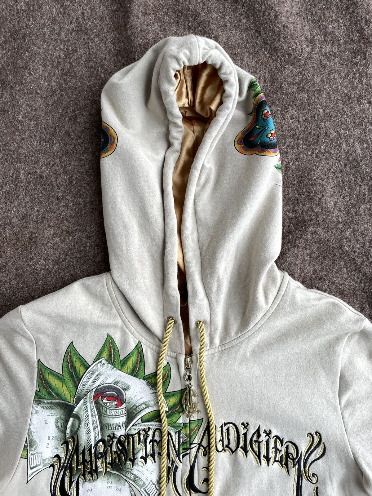Christian Audigier Christian Audigier Zip Hoodie Size L / US 10 / IT 46 - 7 Thumbnail