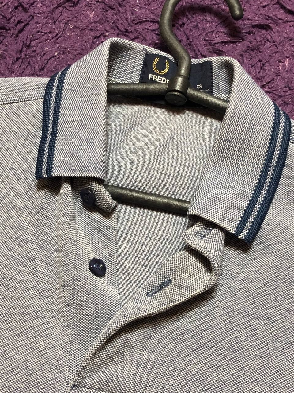 Fred Perry Vintage Polo Fred Perry gray logo T-shirt crazy Y2K size XS Size US XS / EU 42 / 0 - 10 Thumbnail
