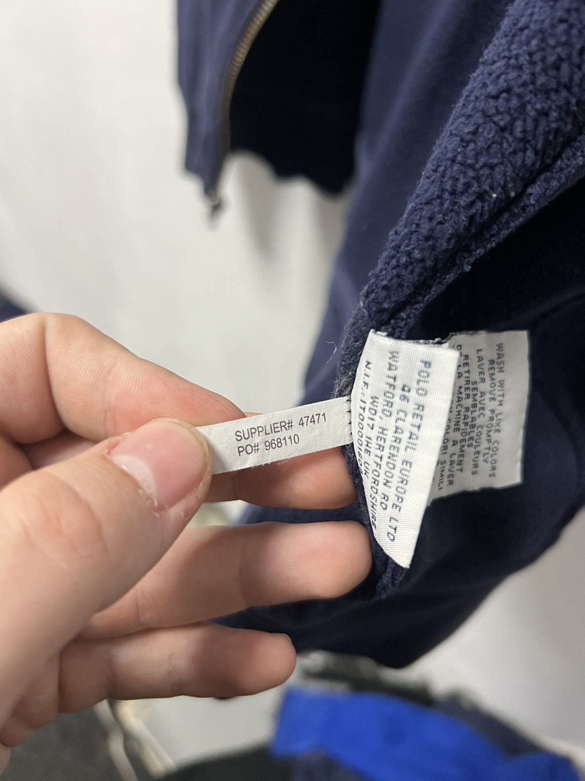 Polo Ralph Lauren Vintage Polo Ralph Lauren Zip UP Hoodie Y2K Size US XXL / EU 58 / 5 - 9 Thumbnail