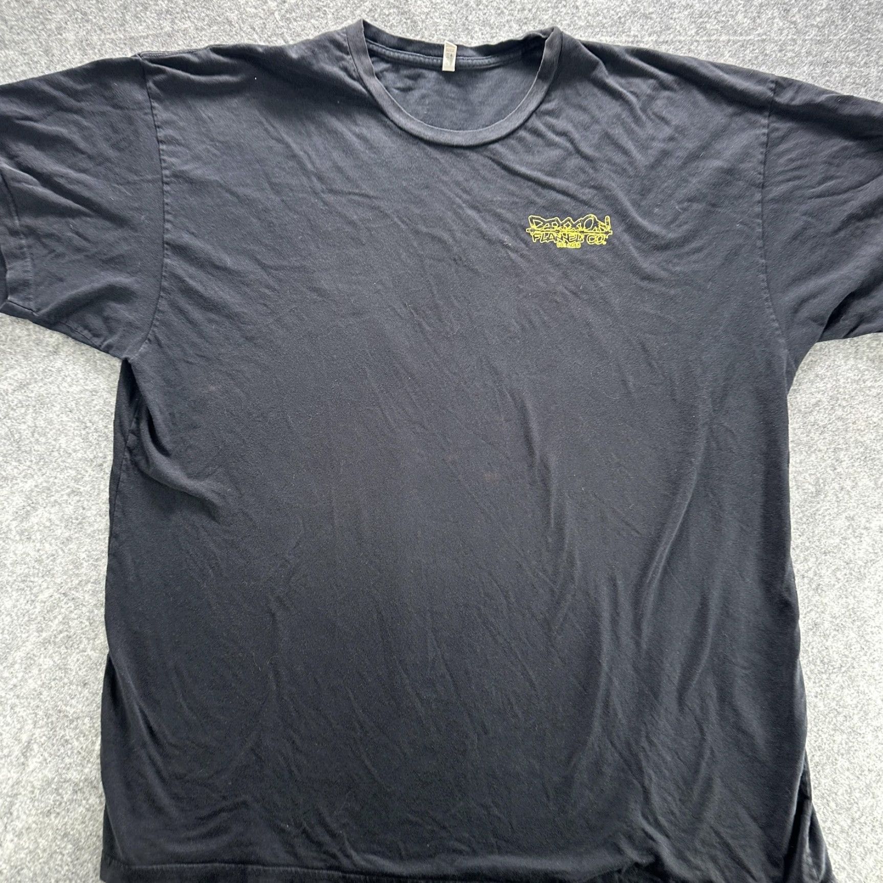 CO Dixxon Flannel Co Shirt Mens 3XL Black City Skyline Graphic Streetwear Tee Size US XXL / EU 58 / 5 - 3 Thumbnail