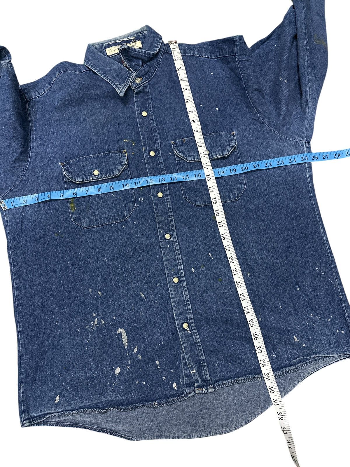 Vintage Distress Vintage Flannel Big Ben . Size US XL / EU 56 / 4 - 2 Thumbnail