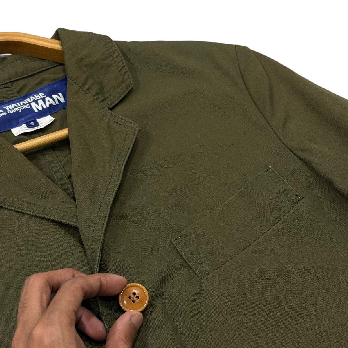 Junya Watanabe AD2008 Junya Watanabe X CDG Man Casual Buttons Jacket Size US S / EU 44-46 / 1 - 8 Thumbnail
