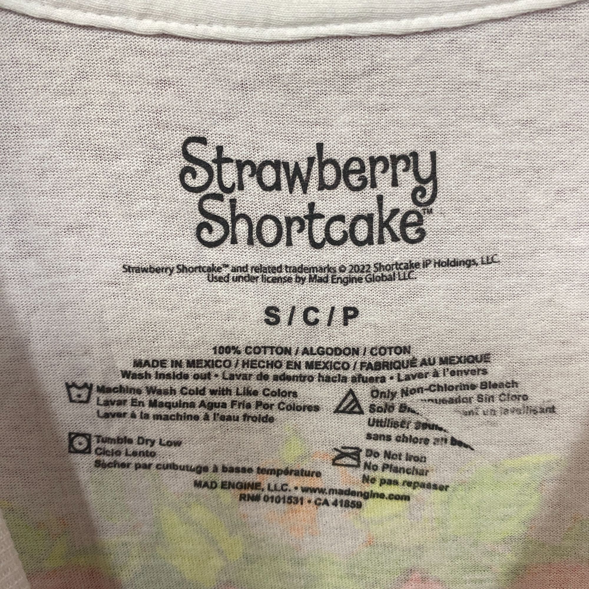 Other Strawberry Shortcake Berry Sunny House Graphic T-Shirt Small Size S / US 4 / IT 40 - 5 Thumbnail