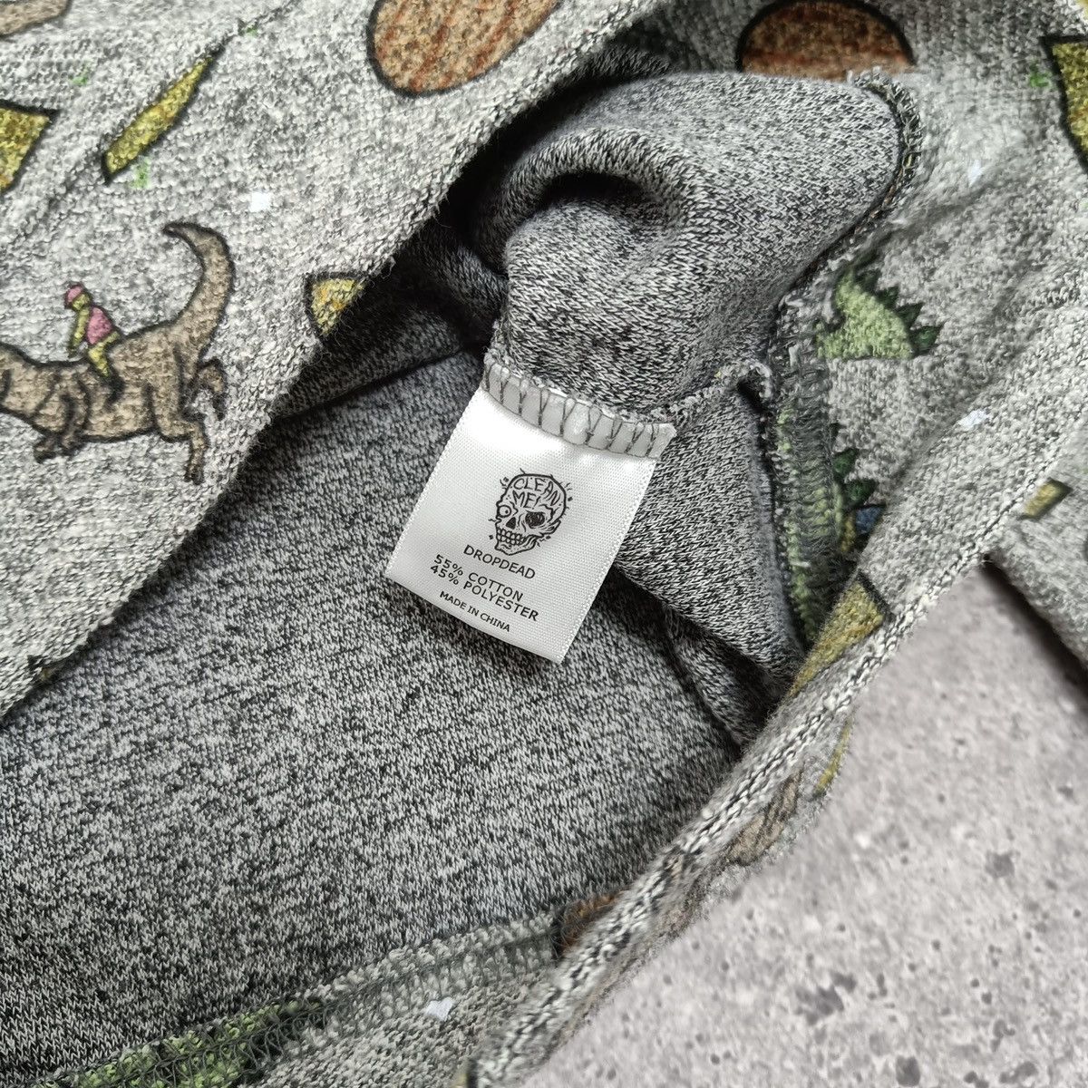 Drop Dead Clothing Drop Dead Clothing Crewneck Dinosaur monogram sweater y2k Size US S / EU 44-46 / 1 - 8 Thumbnail