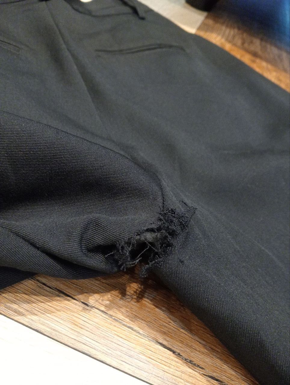 Japanese Brand MAISON SPECIAL BANDAGE WIDE WOOL PANTS Size 25" / US 0 / IT 36 - 9 Thumbnail