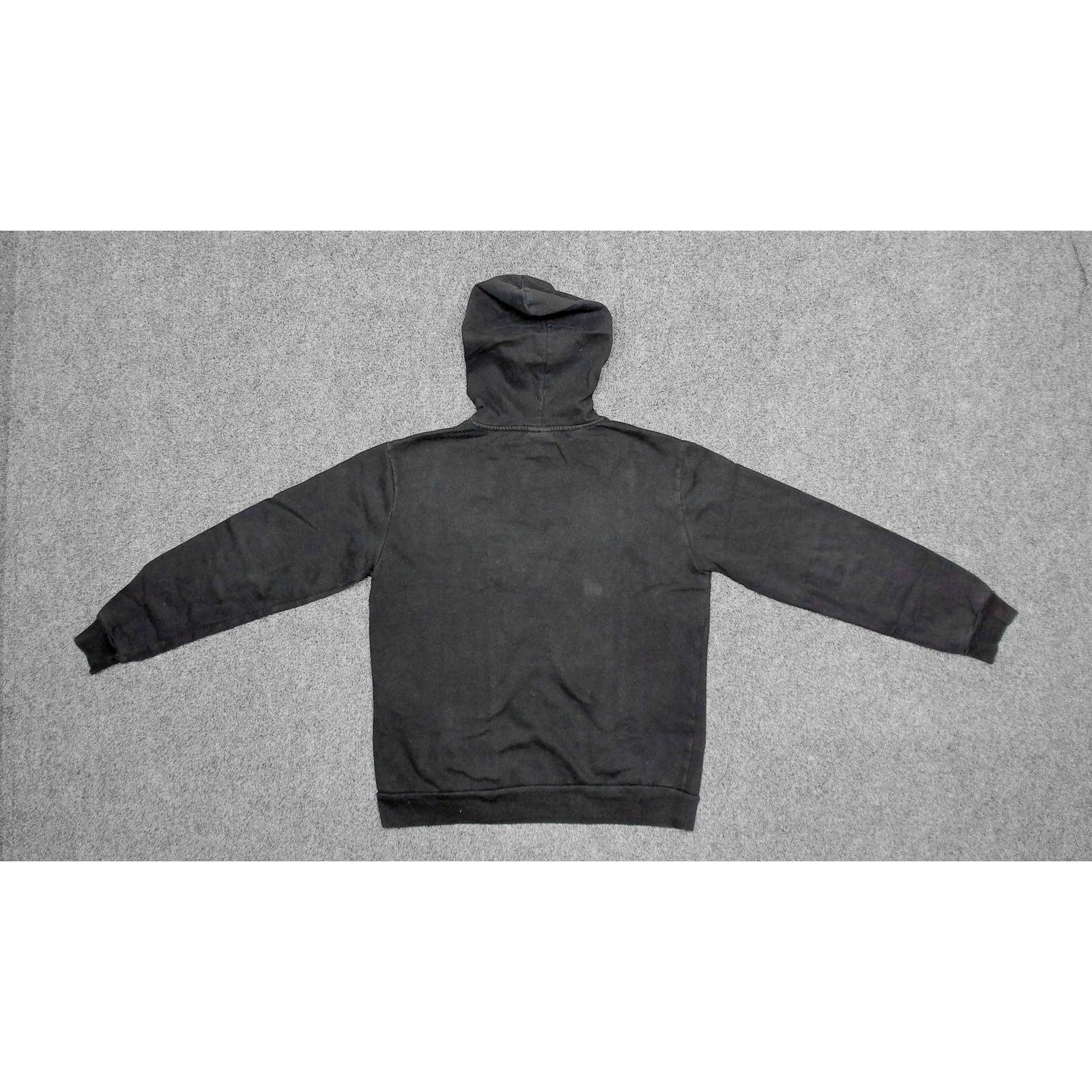 Disney Disney Y2K Faded Black Mickey Mouse Embroidered Hoodie Size L / US 10 / IT 46 - 6 Thumbnail